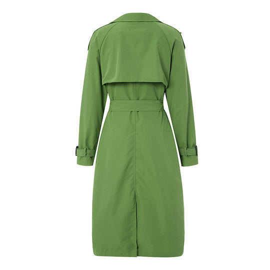 Trenchcoat met Twee Rijen Knopen voor Dames