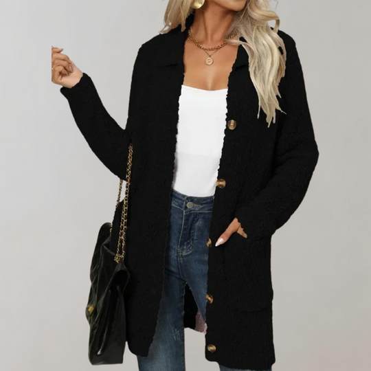 Dames Lange Cardigan - Aria