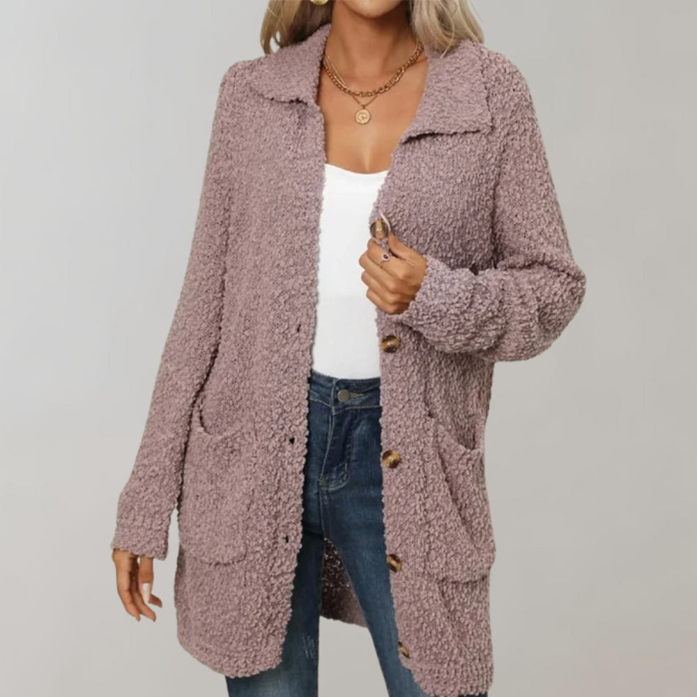 Dames Lange Cardigan - Aria