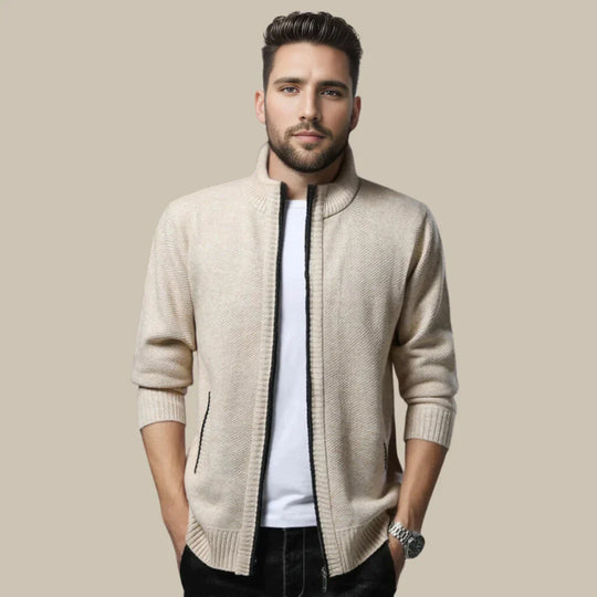 Casual Cardigan met rits - Robin