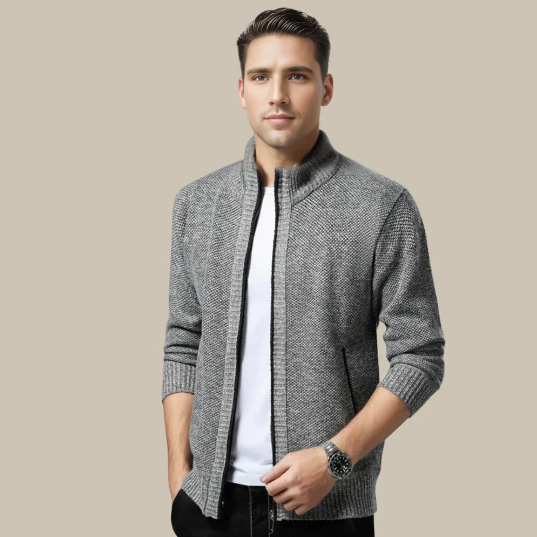 Casual Cardigan met rits - Robin