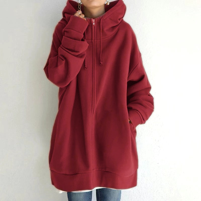 Oversized Winterpullover Hoodie - Isla