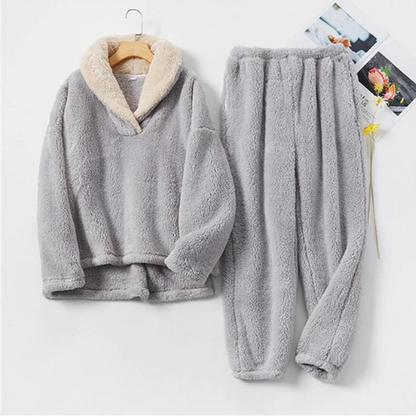 Fluffy Pyjama Set voor Dames