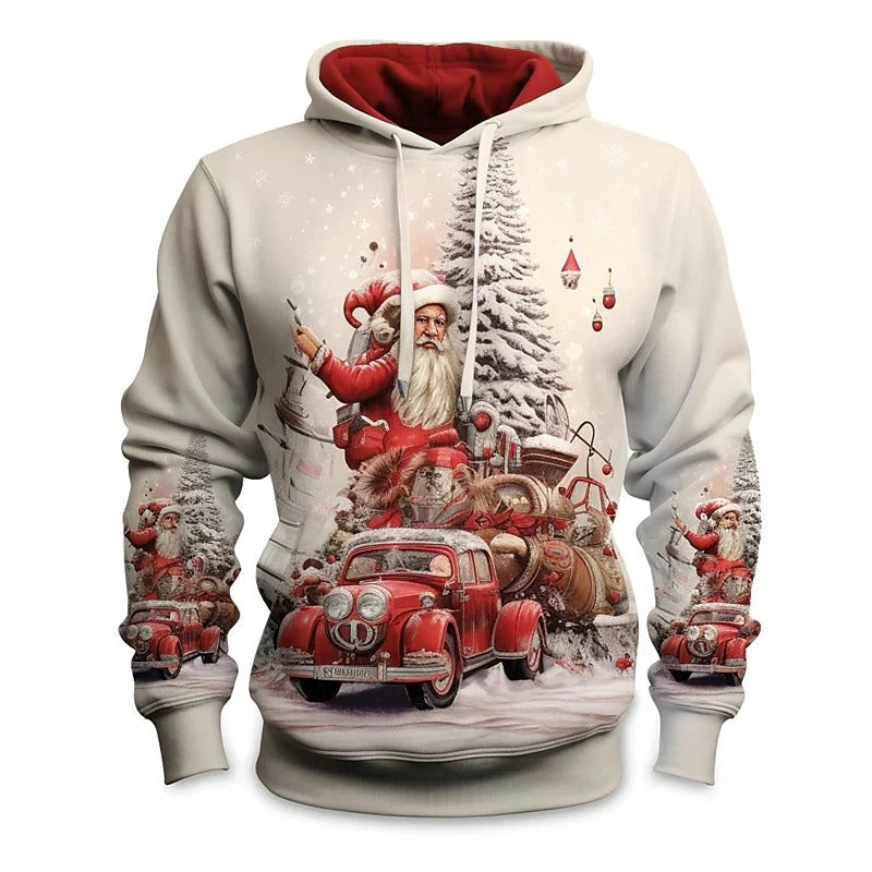 Kerstmis Hoodie voor Heren - Timothy