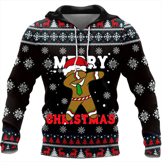 Kerstmis Hoodie voor Heren - Timothy