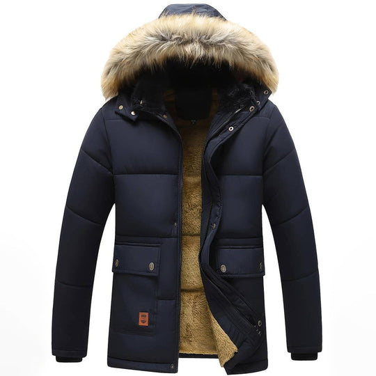 Winter Parka Jas met Bontkraag - Alrik