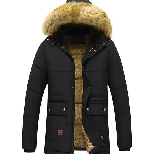 Winter Parka Jas met Bontkraag - Alrik