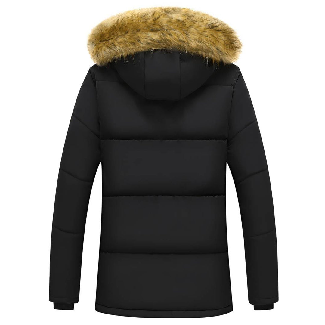 Winter Parka Jas met Bontkraag - Alrik