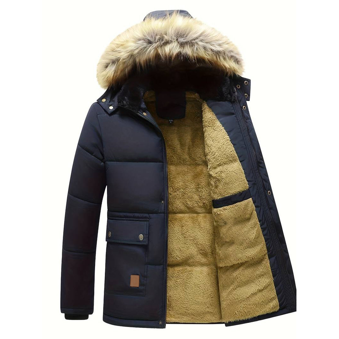 Winter Parka Jas met Bontkraag - Alrik