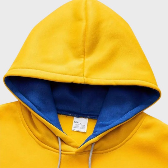 Heren-Tri-Color Hoodie - Gareth