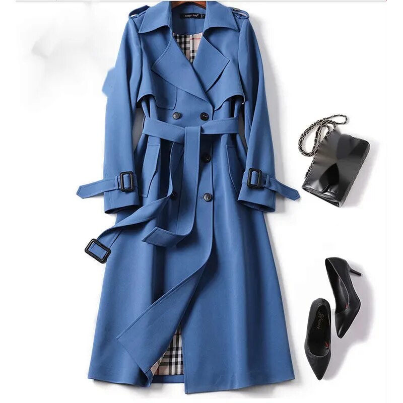 Trenchcoat met Capuchon voor Dames - Sietske