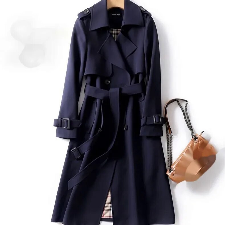 Trenchcoat met Capuchon voor Dames - Sietske