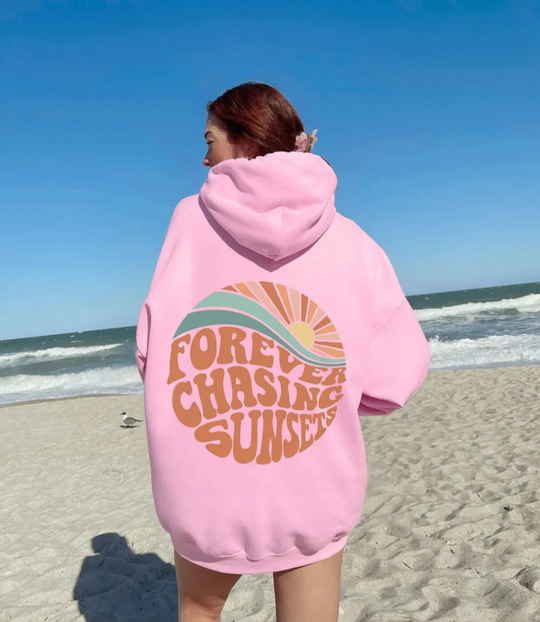 "Forever Chasing Sunsets" Hoodie - Ieteke