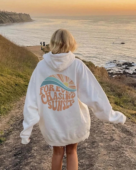 "Forever Chasing Sunsets" Hoodie - Ieteke