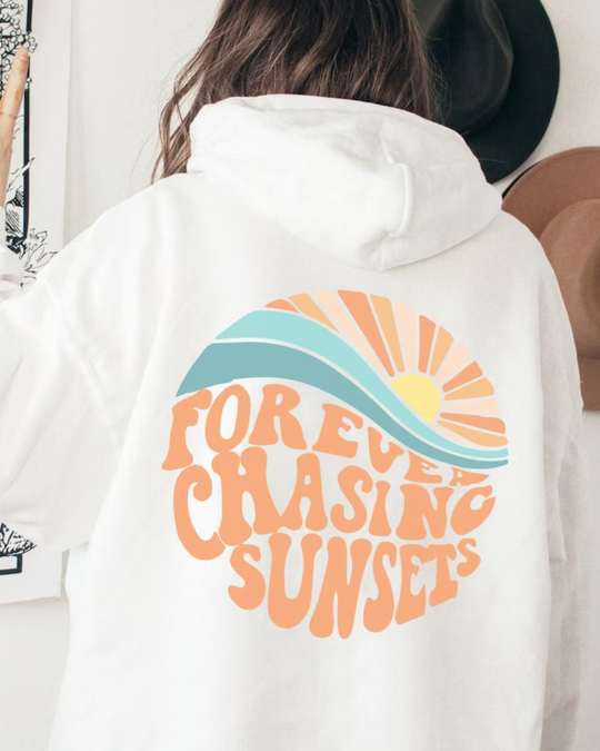 "Forever Chasing Sunsets" Hoodie - Ieteke