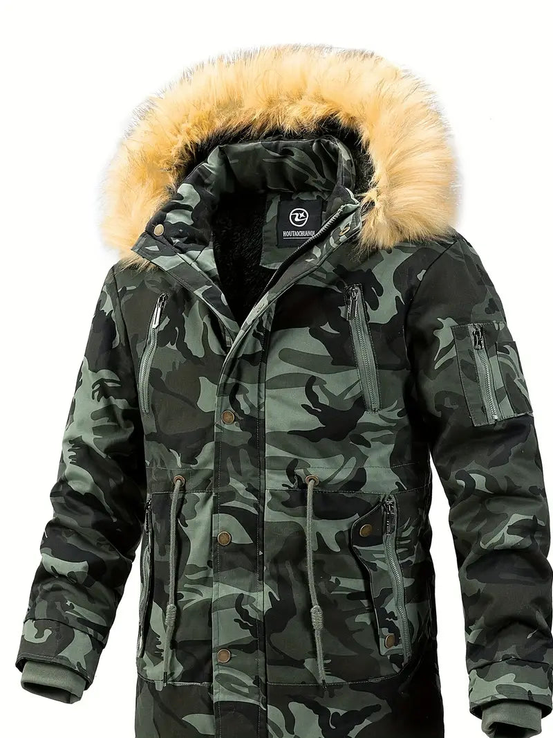 Camouflage Winterjas voor Heren