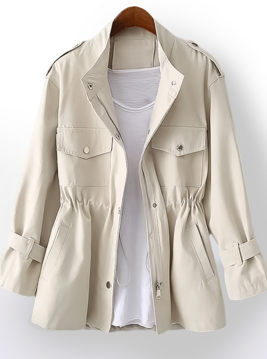 Herfst Cargo Trenchcoat voor Vrouwen - Patricia